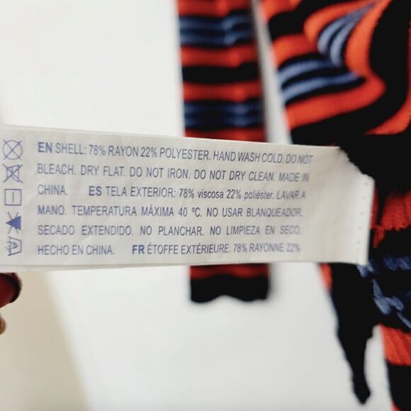 Forever 21 Ribbed Stripey Retro Style Scoop Neck Sweater - Picture 8 of 11